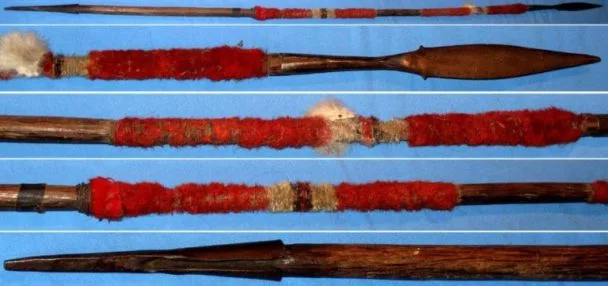Tombak atau lonjo; kredit foto: Gramedia.com